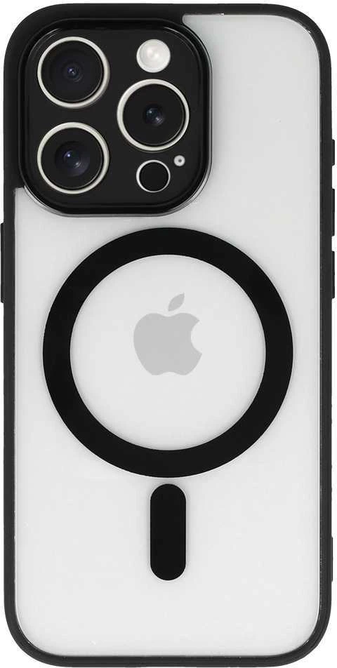 Fusion Accessories Topt Acrylic Color Magsafe dėklas skirtas Apple iPhone 16 Pro juodos spalvos