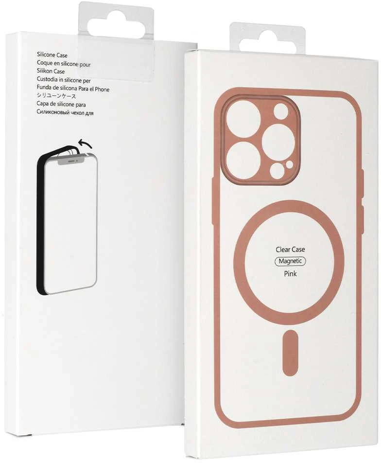 Fusion Accessories Topt Acrylic Color Magsafe dėklas skirtas Samsung Galaxy S24 FE light rožinės spalvos