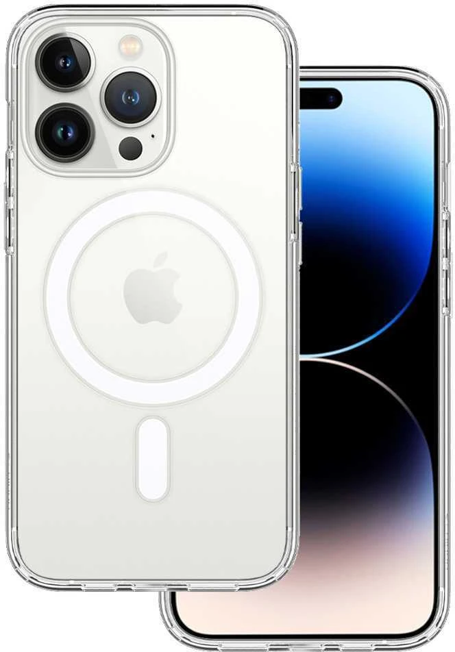 Topt Skaidrus akrilinis „Magsafe“ dėklas, skirtas iPhone 14