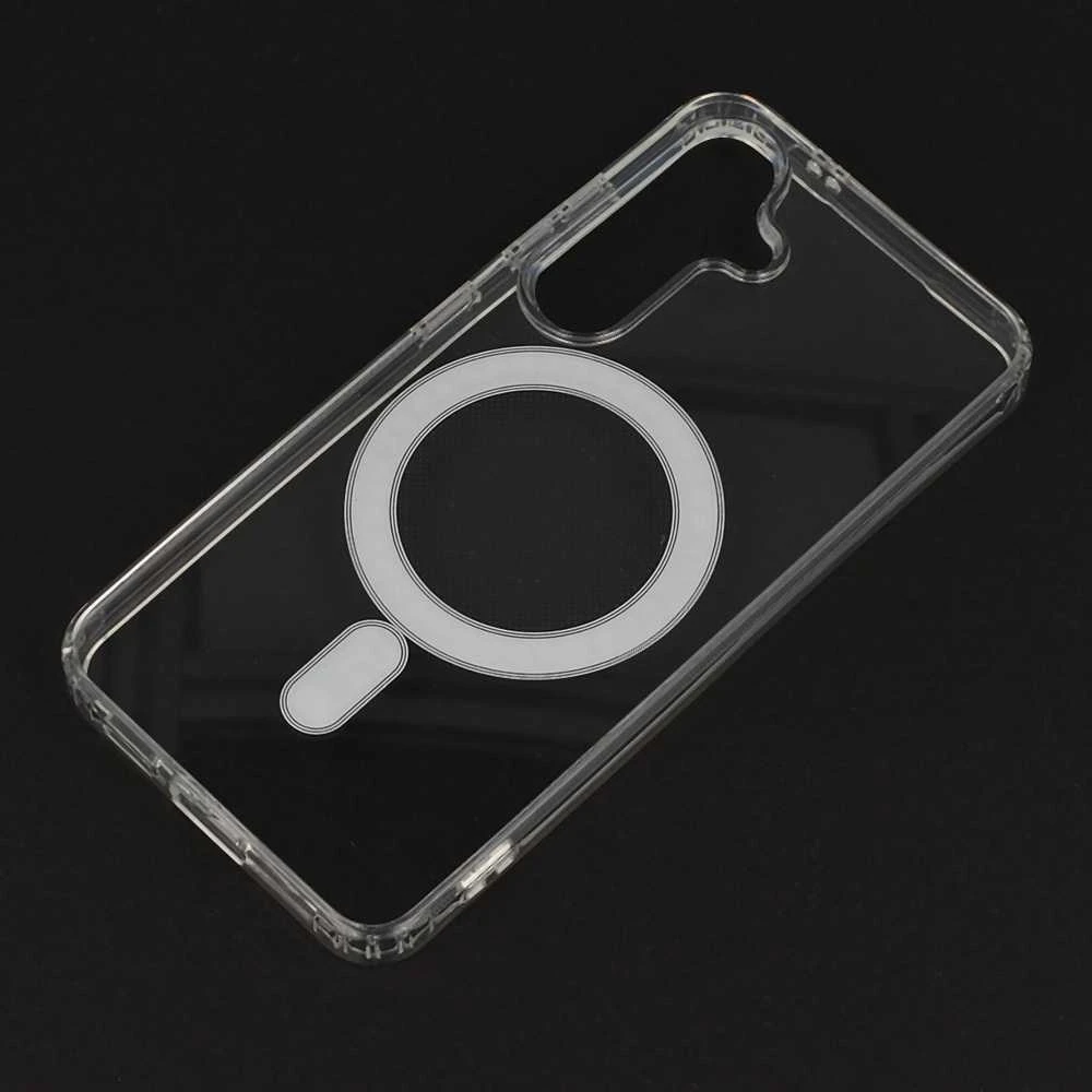 Fusion Accessories Topt Acrylic Magsafe dėklas skirtas Samsung Galaxy S24 FE skaidrus