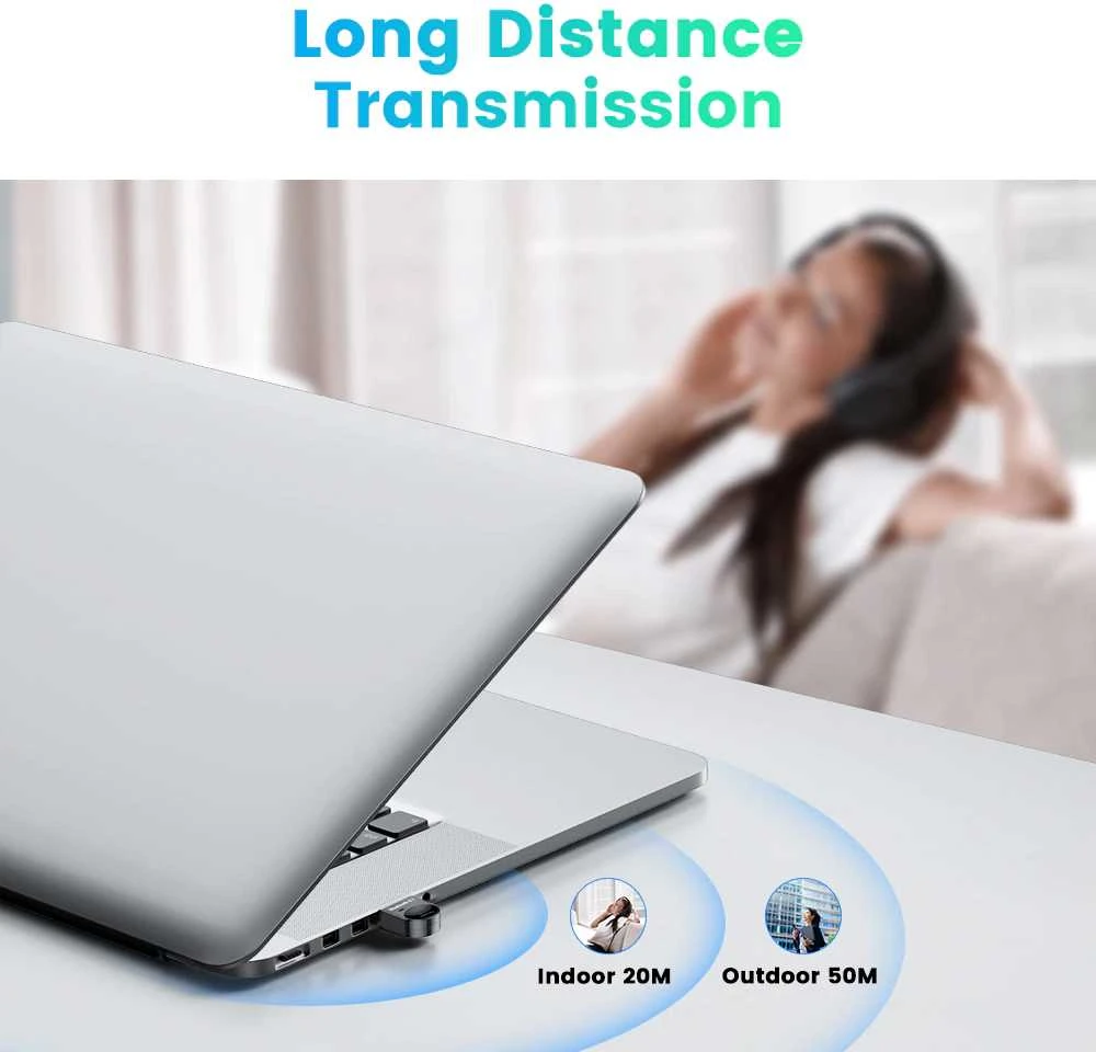 Toptel Top Adapteris Bluetooth 5.1 – USB