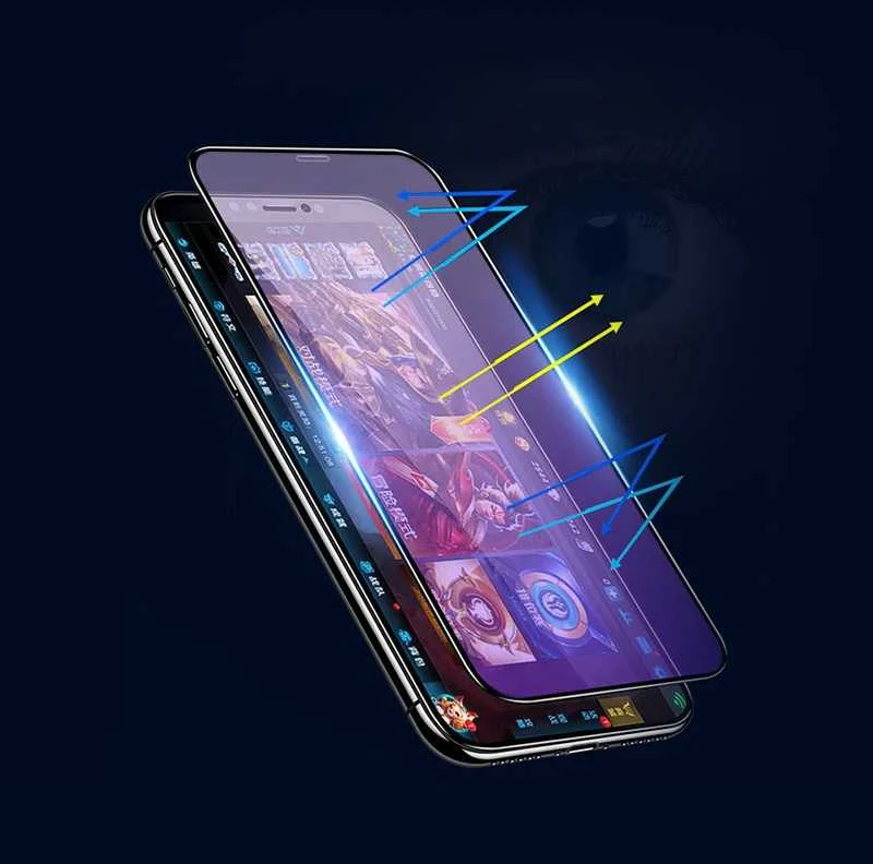 Toptel Topt Apsauginis stiklas Anti-Mėlyna Full Glue skirtas Samsung Galaxy A14 4G/5G
