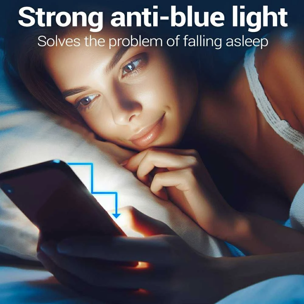 Fusion Accessories Topt Apsauginis stiklas Anti-Mėlyna Full Glue skirtas Xiaomi Redmi 9C