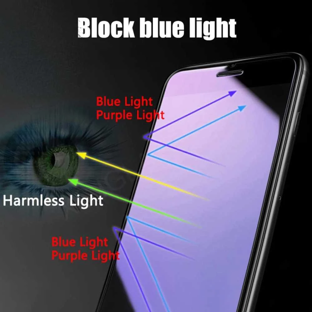 Toptel Topt Apsauginis stiklas Anti-Mėlyna Full Glue skirtas Apple iPhone 16 Plus