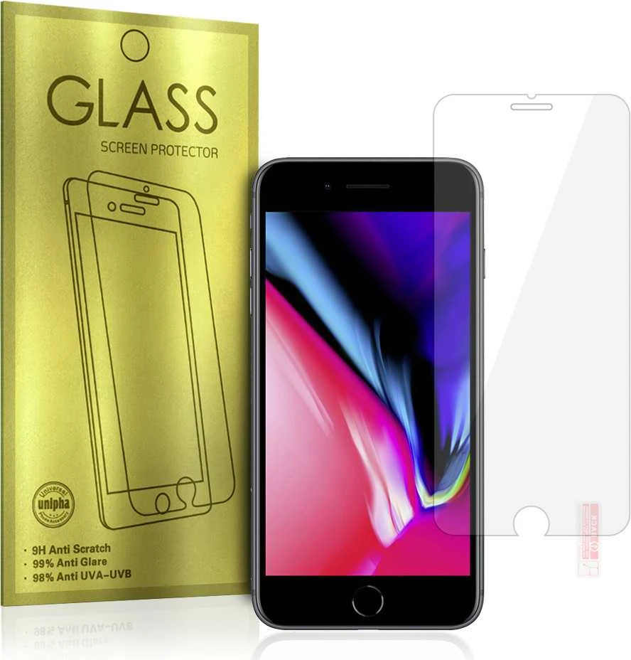 Topt Apsauginis stiklas Gold skirtas Apple iPhone 7 Plus/8 Plus