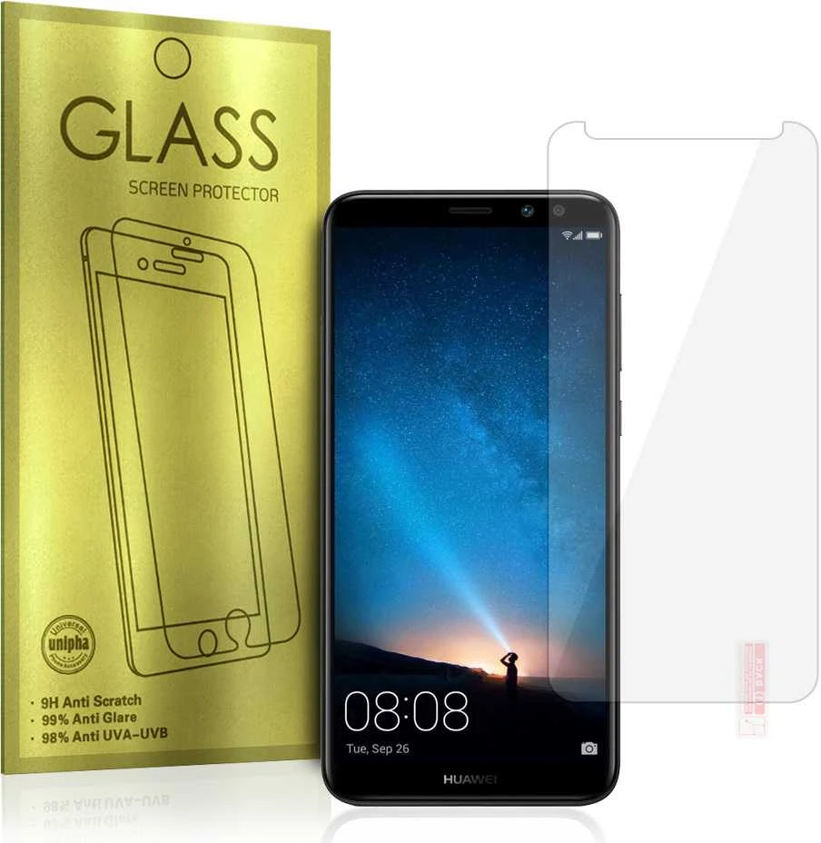 Fusion Accessories Topt Apsauginis stiklas Gold skirtas Huawei MATE 10 Lite