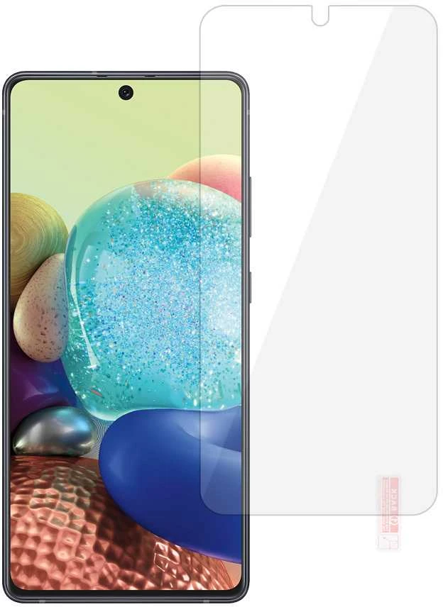 Fusion Accessories Topt Apsauginis stiklas Gold skirtas Samsung Galaxy A71 5G (with a hole skirtas a camera)