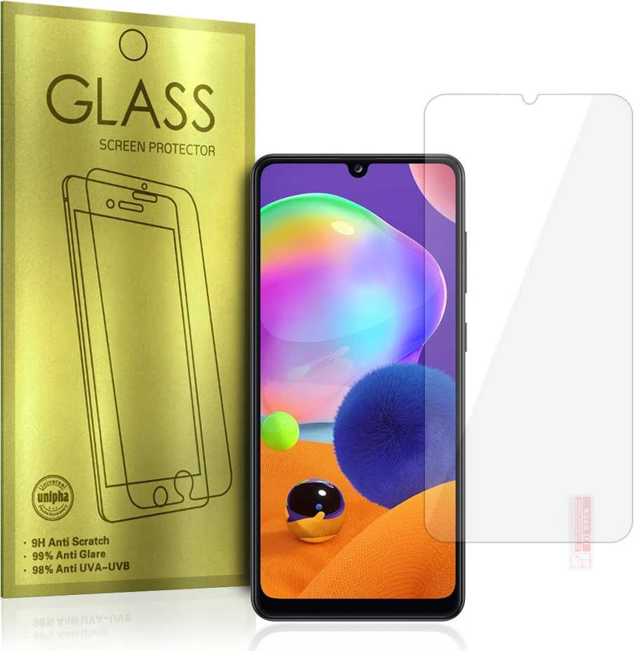 Fusion Accessories Topt Apsauginis stiklas Gold skirtas Samsung Galaxy A31