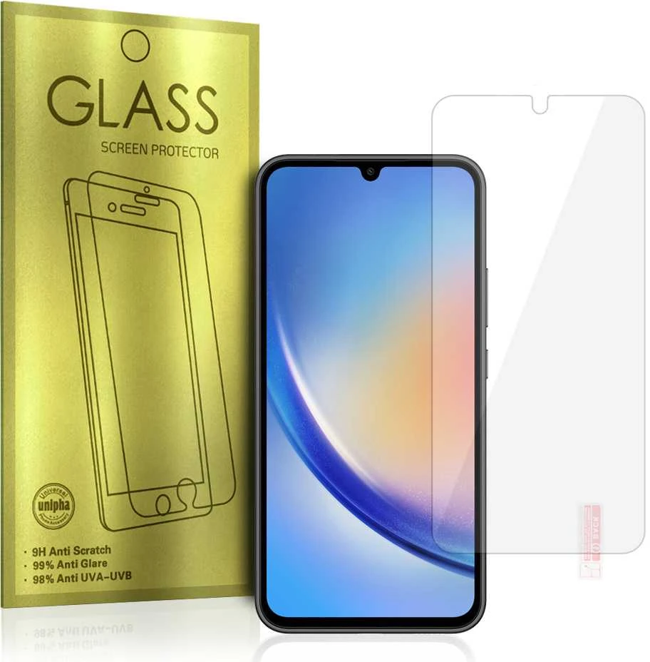 Fusion Accessories Topt Apsauginis stiklas Gold skirtas Samsung Galaxy A34 5G