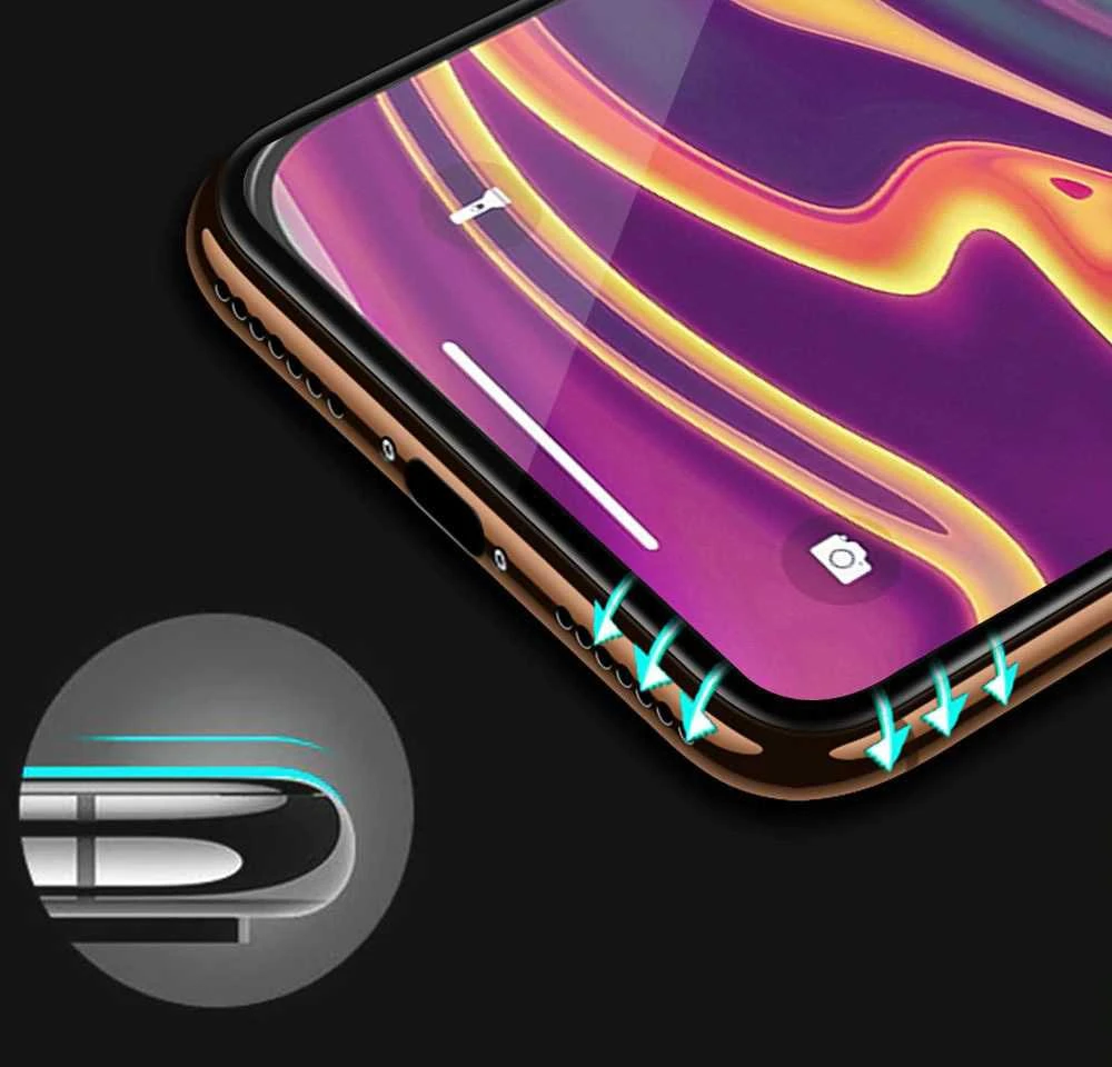 Topt Apsauginis stiklas HARD CERAMIC skirtas Samsung Galaxy A32 5G juodas