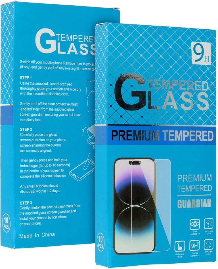 Fusion Accessories Mėlyna Tempered glass Mėlyna Multipack (10 in 1) for SAMSUNG GALAXY A26 5G