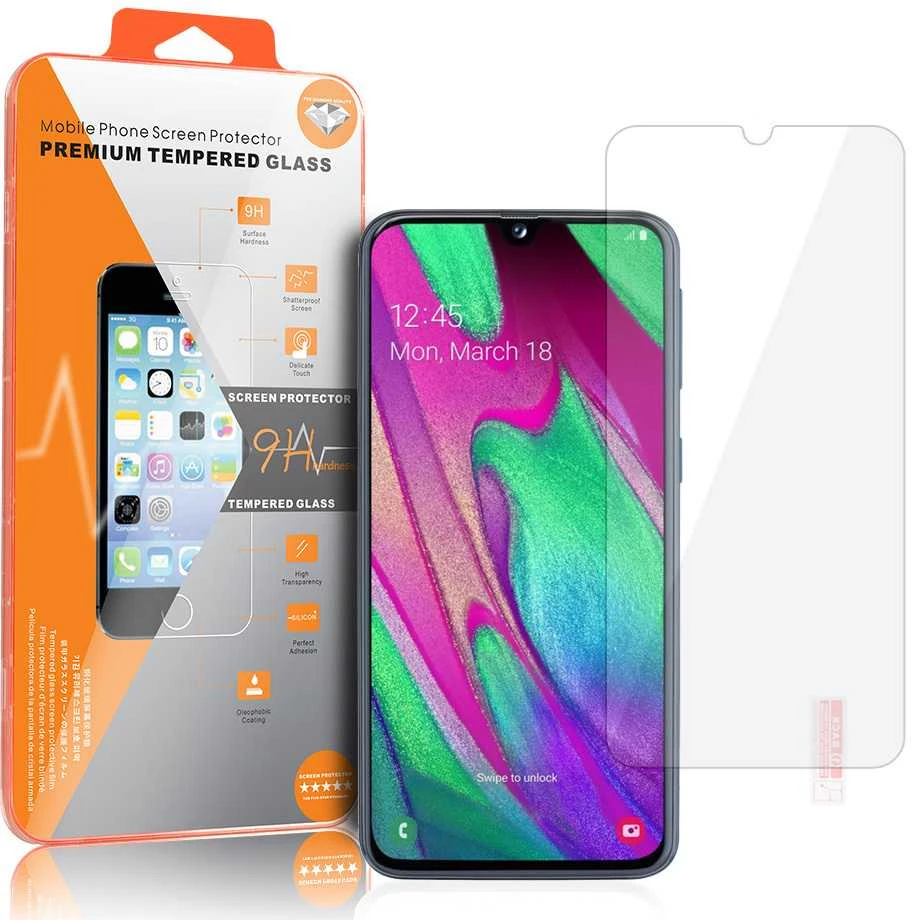 Tempered Glass Topt Apsauginis stiklas Oranžinis skirtas Samsung Galaxy A40