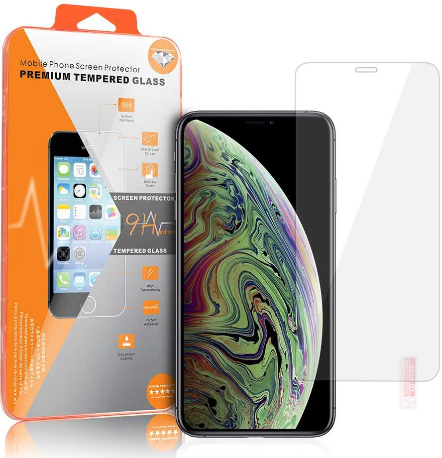 Reach LCD apsauginis stikliukas Oranžinis Apple iPhone X/XS