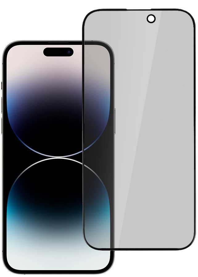 Toptel Topt Apsauginis stiklas Privacy Glass skirtas Samsung Galaxy A35 5G/A55 5G Juodas
