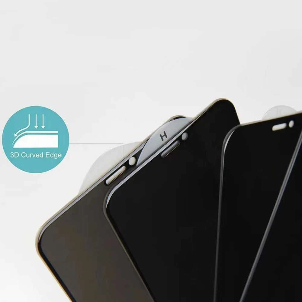 Toptel Topt Apsauginis stiklas Privacy Glass skirtas Apple iPhone 15 Juodas