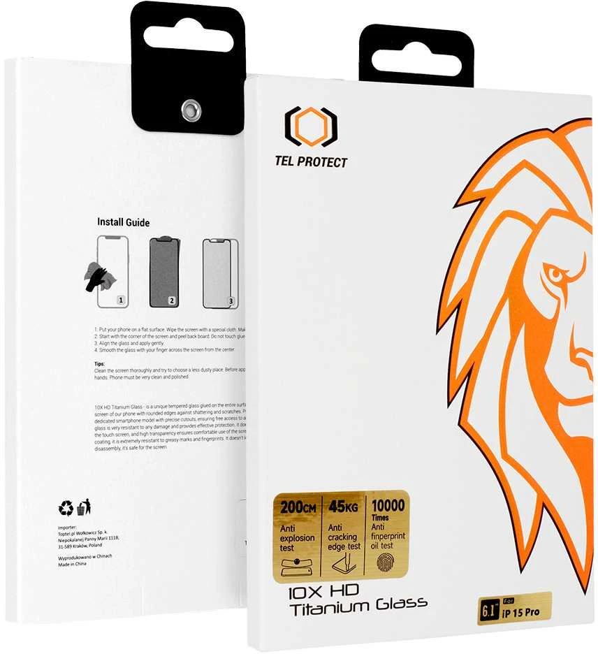 Toptel Topt Apsauginis stiklas Tel Protect 10X HD Titanium skirtas Apple iPhone 17 Air