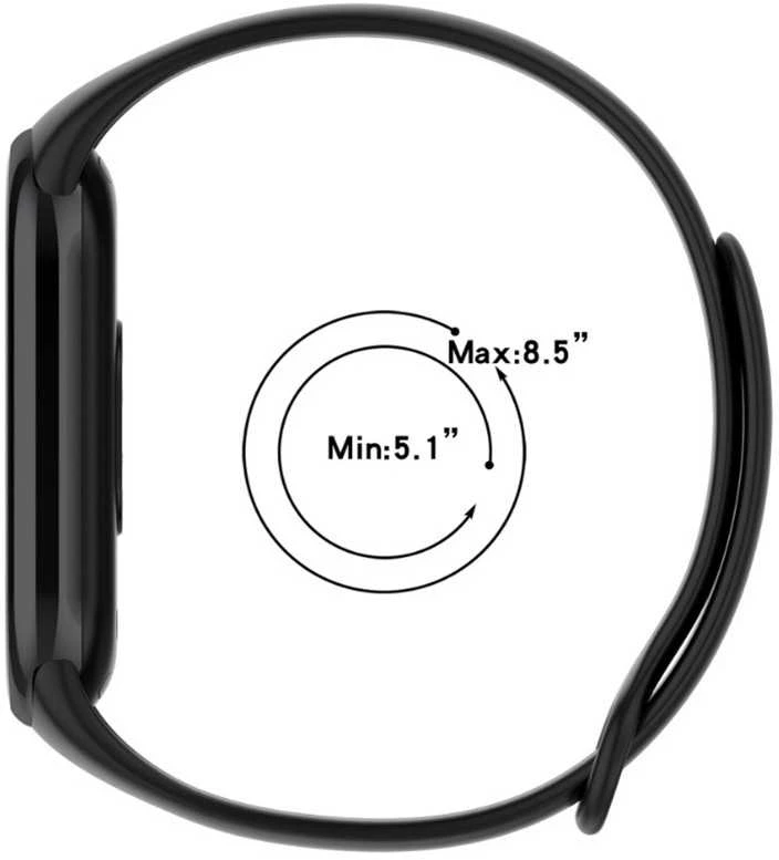 Fusion Accessories Topt Apyrankė skirta Xiaomi Mi apyrankė 8 oranžinės spalvos