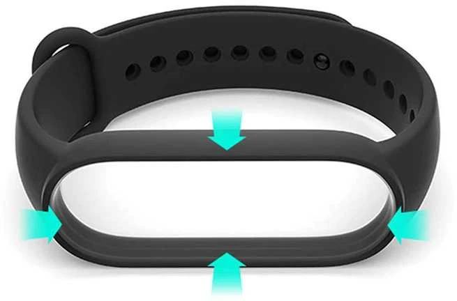 Fusion Accessories Topt Apyrankė skirta Xiaomi Mi apyrankė 5/6/7 light rožinės spalvos