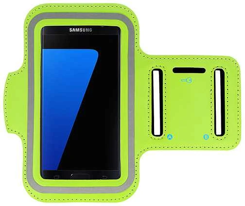 Toptel Topt Armband SLIM Type 1 dėklas skirtas Apple iPhone 15 Pro Max/16 Pro Max/Samsung A15/A16/A25/A34/A55/M35/S20 FE/S24 FE/S24 Plus/S24 Ultra (6,0 Inches) LIME