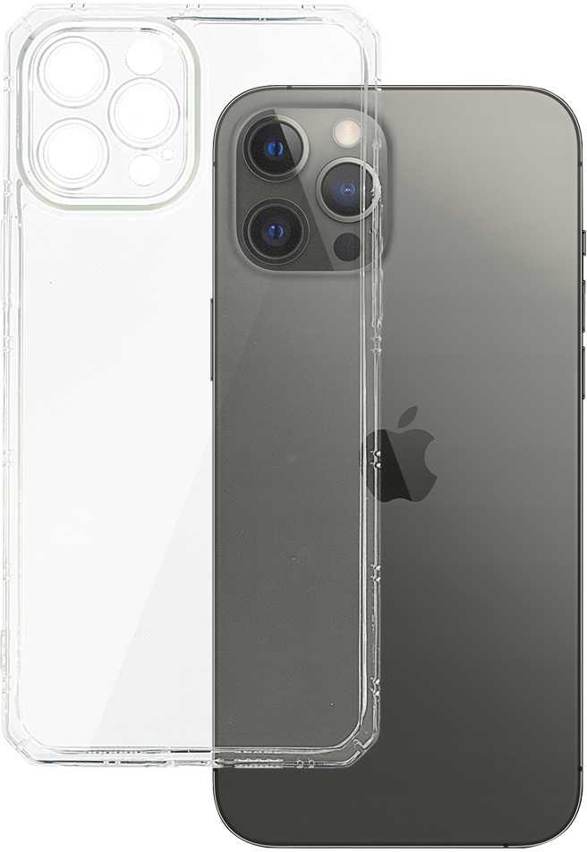 Markowe Topt Armor Antishock dėklas skirtas Apple iPhone 12 Pro skaidrus