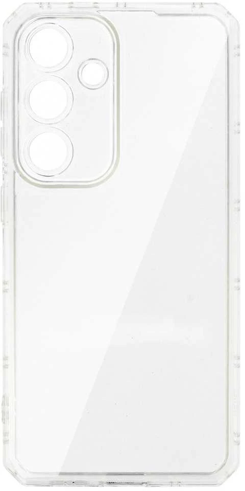 Fusion Accessories Topt Armor Antishock dėklas skirtas Samsung Galaxy S24 FE skaidrus
