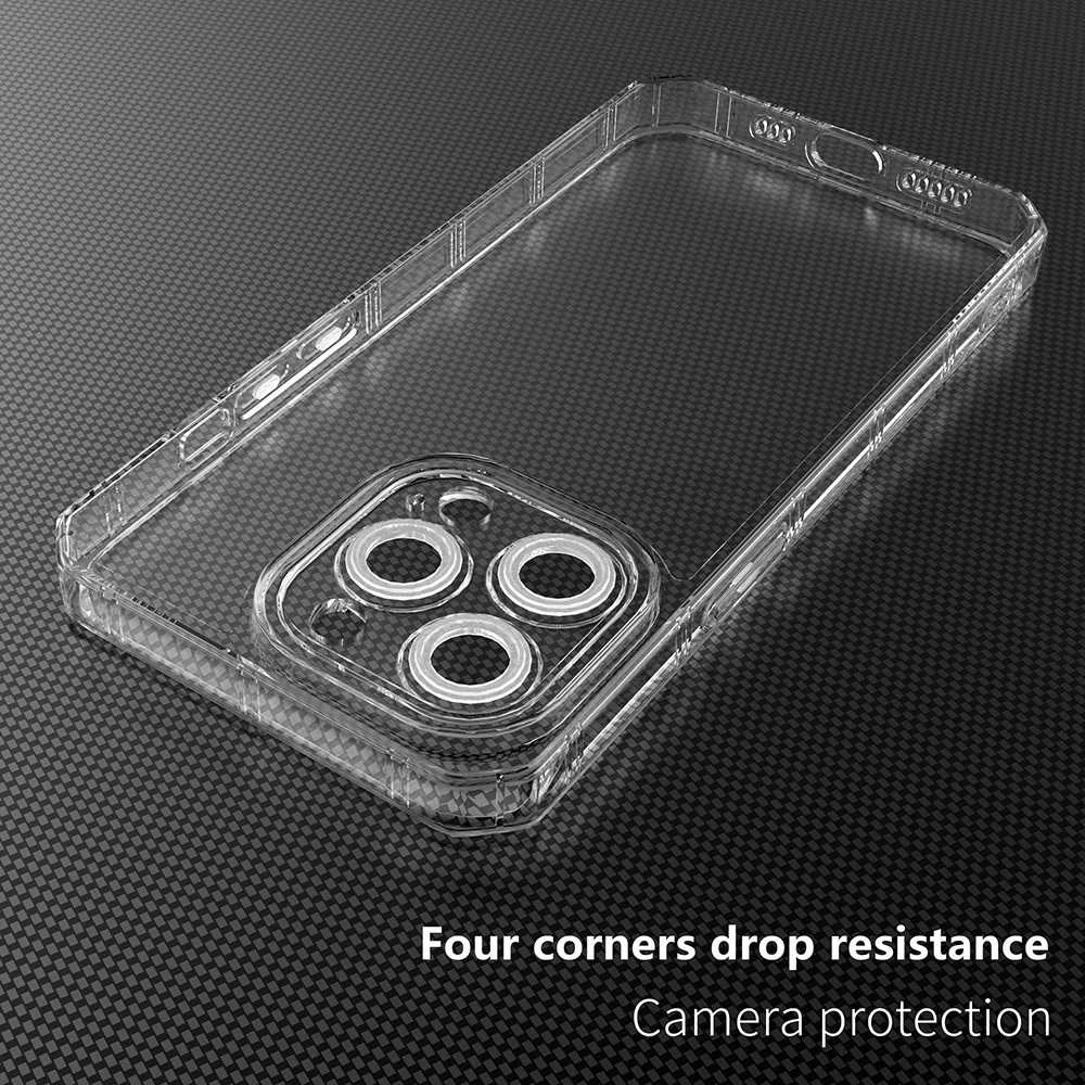 Fusion Accessories Topt Armor Antishock dėklas skirtas Samsung Galaxy S25 Ultra skaidrus