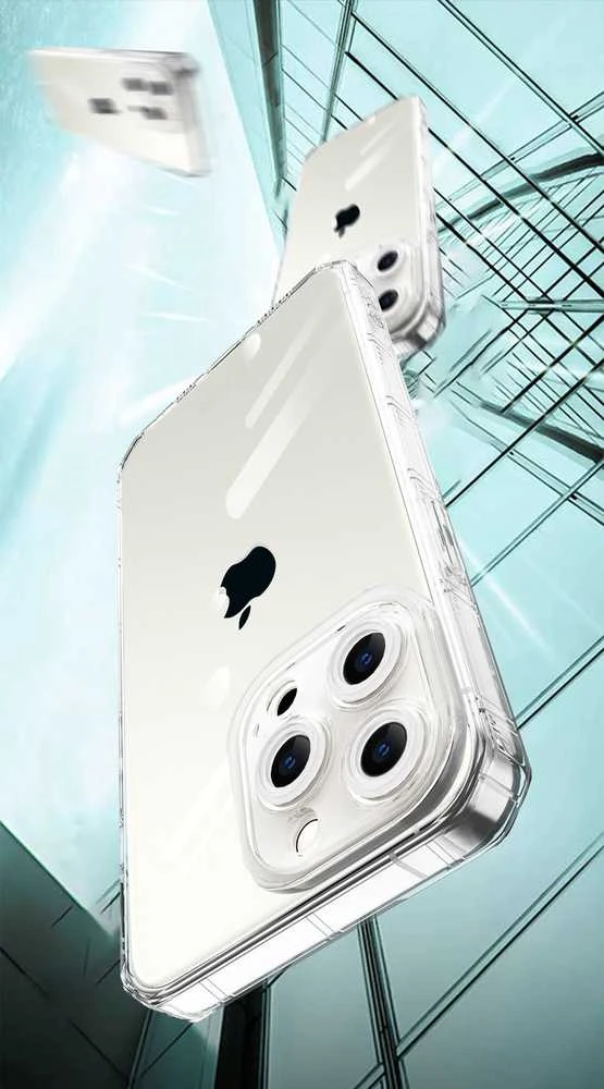 Toptel Topt Armor Antishock dėklas skirtas Xiaomi Redmi Note 11/Note 11S skaidrus