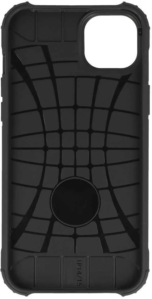 Fusion Accessories Topt Armor Carbon Dėklas skirtas Apple iPhone 15 Plus juodos spalvos