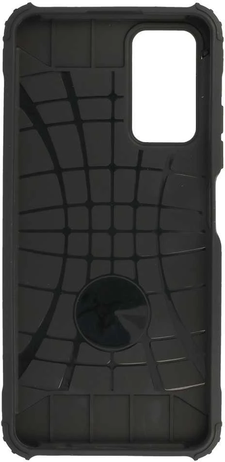 Fusion Accessories Topt Armor Carbon Dėklas skirtas Xiaomi Redmi Note 11 5G/Note 11S 5G/Poco M4 Pro 5G juodos spalvos
