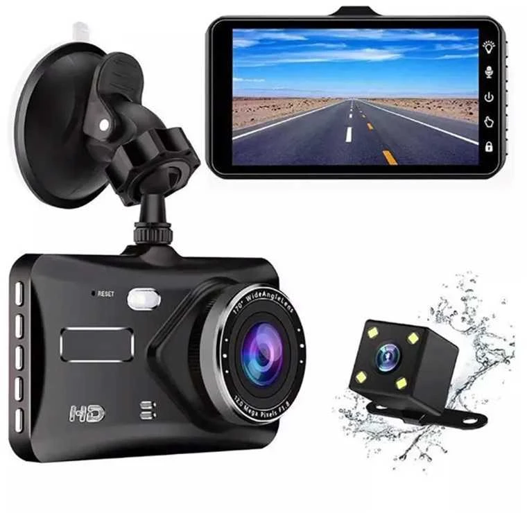 Oem Topt Automobilinis vaizdo registratorius DVR-03 4,0 coliai + galinio vaizdo kamera