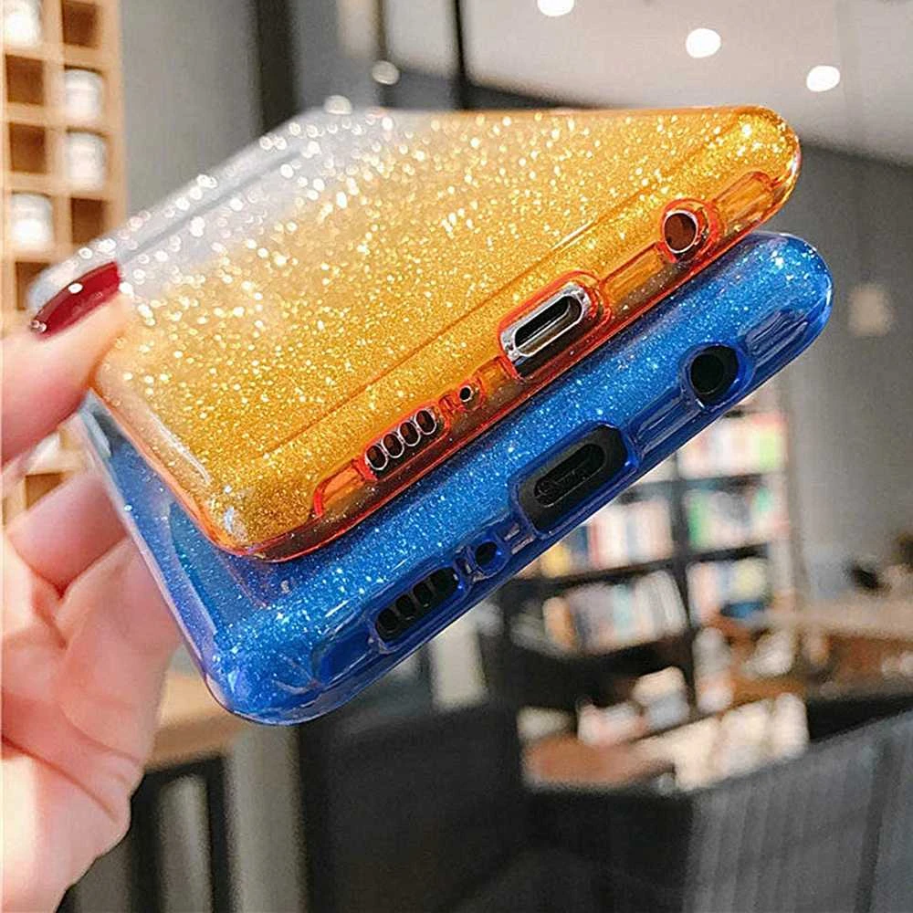 Topt Back dėklas BLING skirtas IPHONE 14 PLUS aukso spalvos