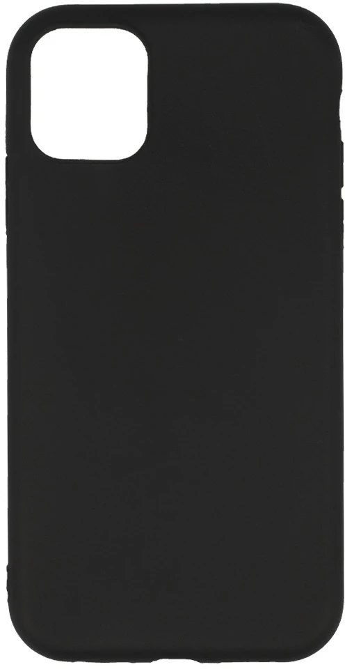 Fusion Accessories Galinis dėklas Matinis, skirtas iPhone 11, juodos spalvos