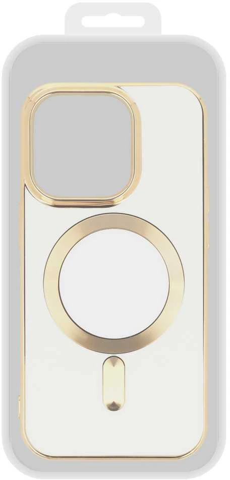 Topt Beauty Magsafe dėklas skirtas Apple iPhone 14 Pro Max baltos spalvos