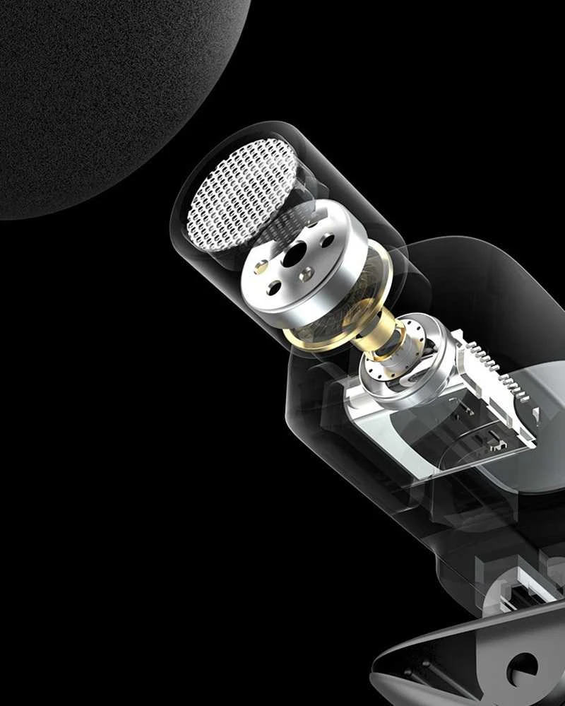 Dėklas Topt Wireless Microphone Type 2 Typ C