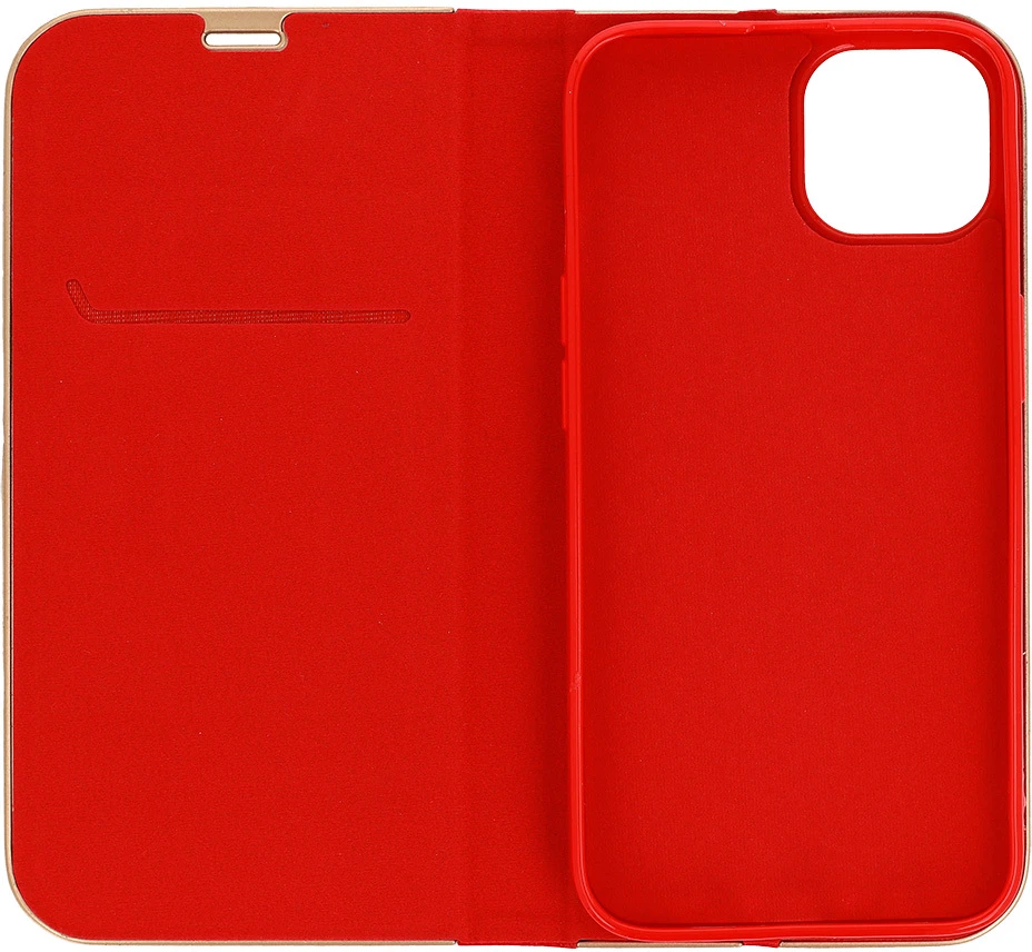 Fusion Accessories Book Dėklas with frame skirtas Samsung Galaxy J7 2017 red