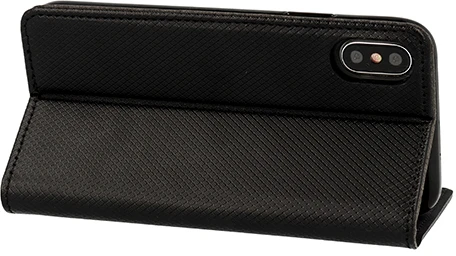 Fusion Accessories Specialus knygos dėklas, skirtas SAMSUNG GALAXY A55 5G Juodas