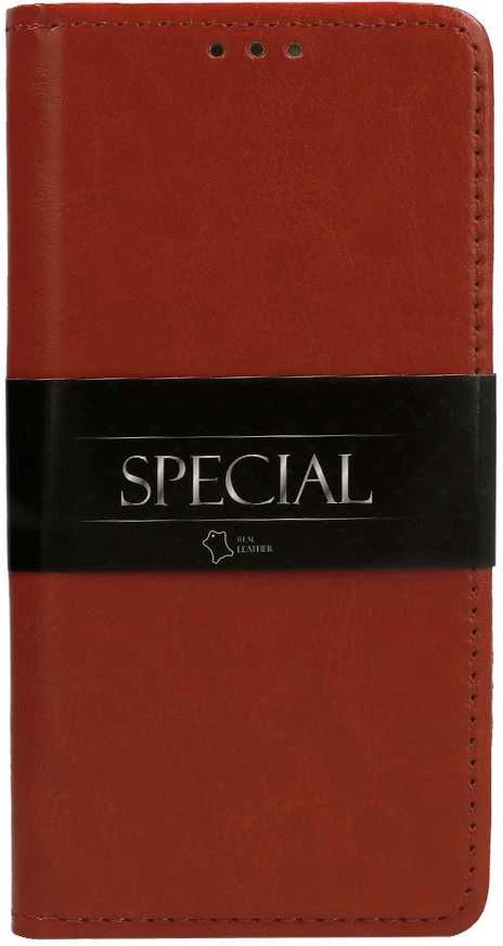 Fusion Accessories Topt Book Special dėklas skirtas Samsung Galaxy A05 rudos spalvos