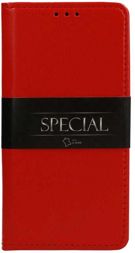Fusion Accessories Topt Book Special dėklas skirtas Samsung Galaxy A05 raudonos spalvos