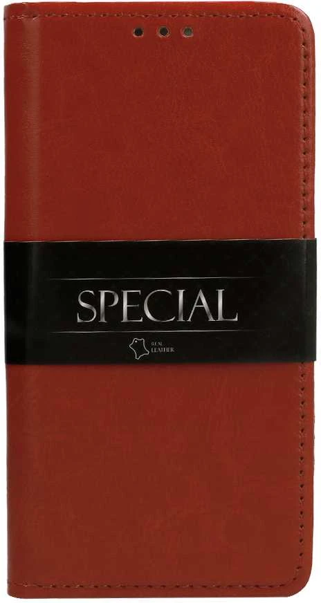 Toptel Topt Book Special dėklas skirtas Samsung Galaxy S22 Plus rudos spalvos