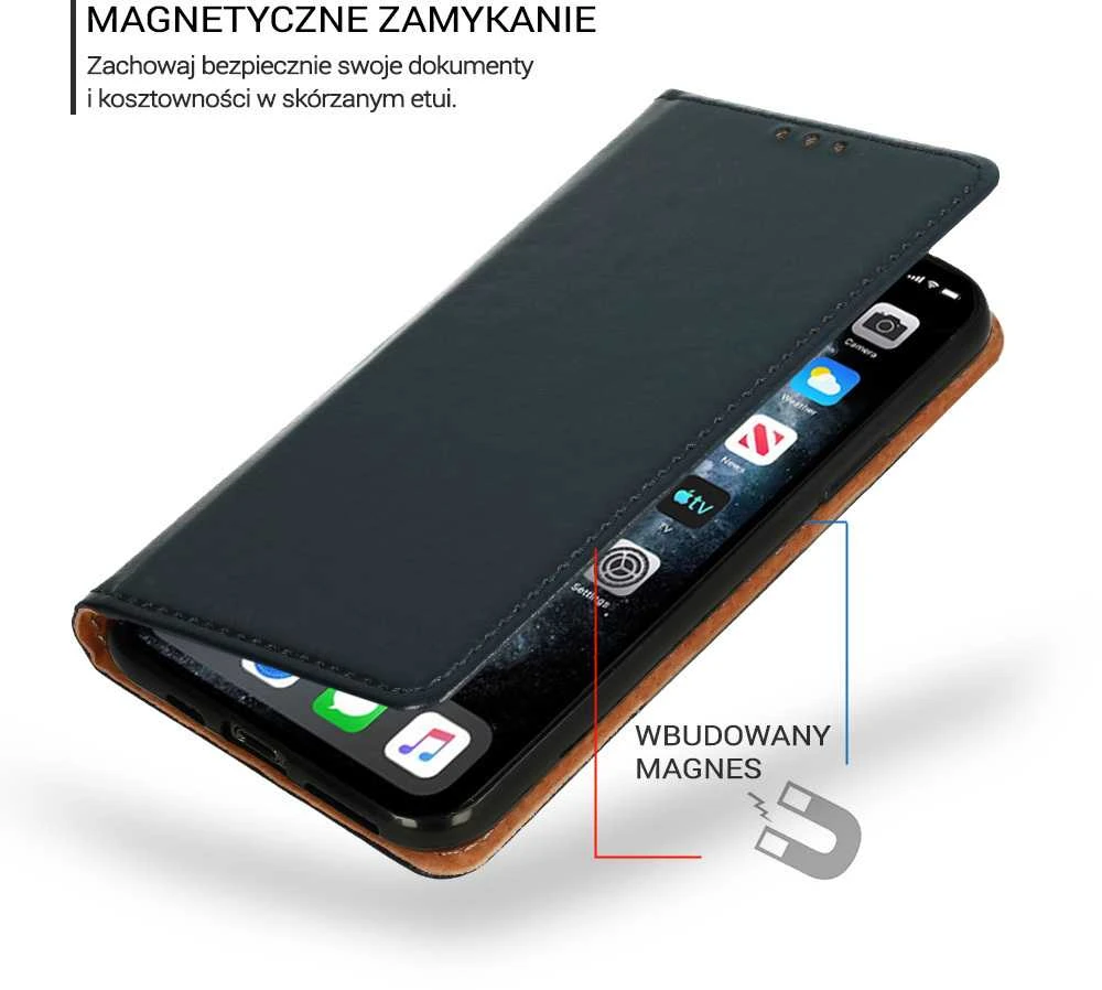 Toptel Topt Book Special dėklas skirtas Samsung Galaxy A05 mėlynos spalvos