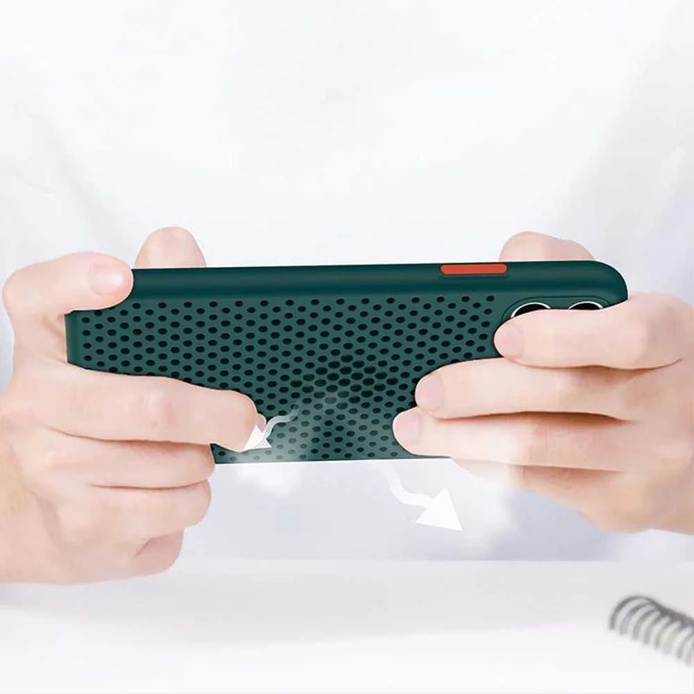 Topt Breath Apple iPhone 12 Mini dėklas telefonui aukso spalvos