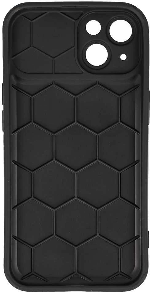 Topt Camera Protected dėklas skirtas Apple iPhone 15 juodos spalvos
