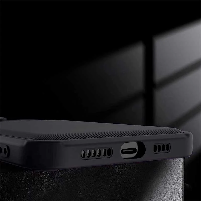 Topt Camera Protected dėklas skirtas Apple iPhone 14 Pro Max juodos spalvos