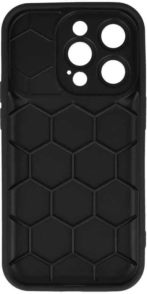 Toptel Topt Camera Protected dėklas skirtas Xiaomi Redmi Note 13 4G juodos spalvos
