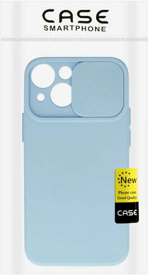 Toptel Topt Camshield Soft dėklas skirtas Apple iPhone 16 Light mėlynos spalvos