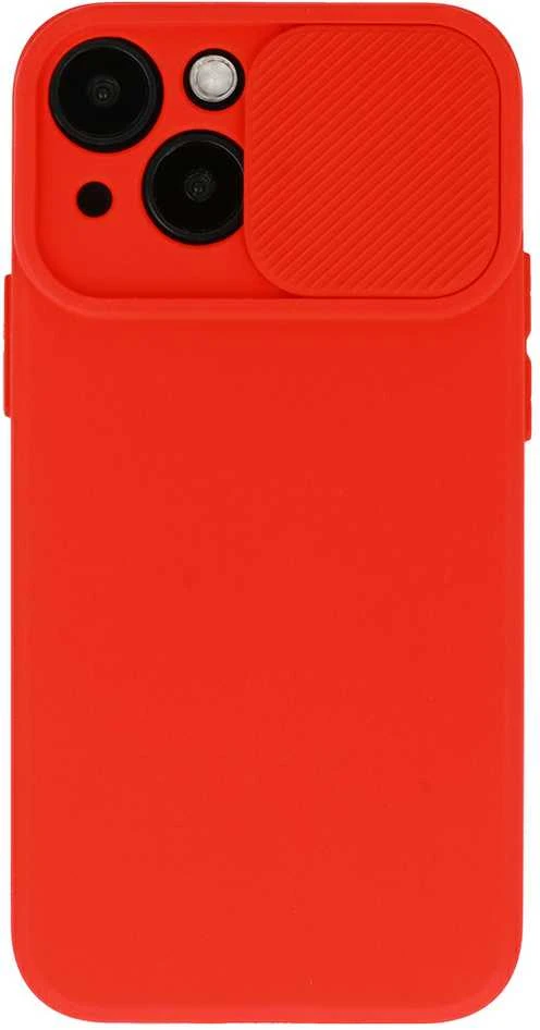 Fusion Accessories Topt Camshield Soft dėklas skirtas Apple iPhone 14 Pro Raudona