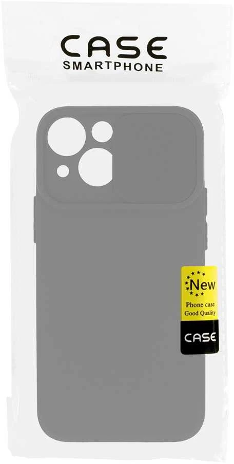Toptel Topt Camshield Soft dėklas skirtas Apple iPhone 13 Pro Max juodos spalvos