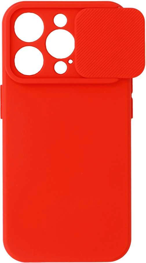 Toptel Topt Camshield Soft dėklas skirtas Apple iPhone 15 Pro Max Raudona
