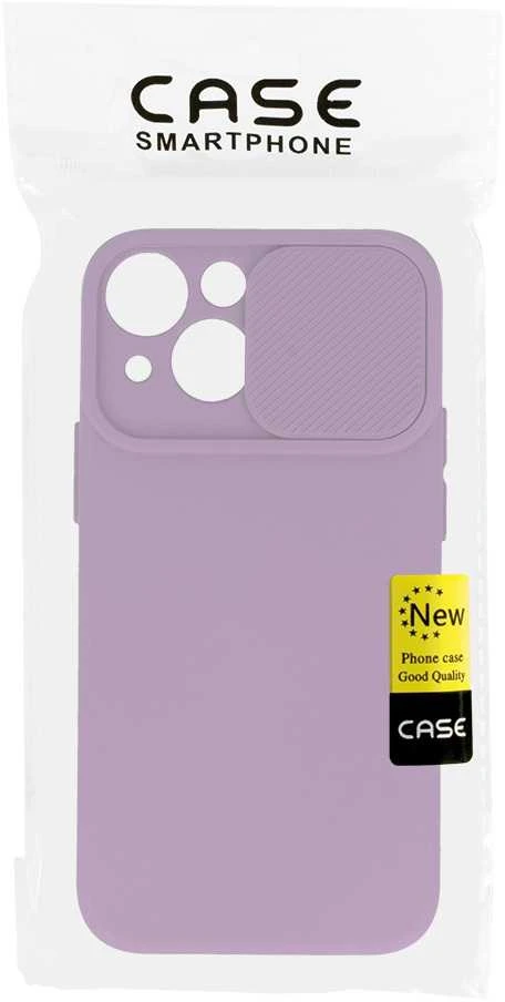 Fusion Accessories Topt Camshield Soft dėklas skirtas Apple iPhone 13 Pro Max violetinės spalvos