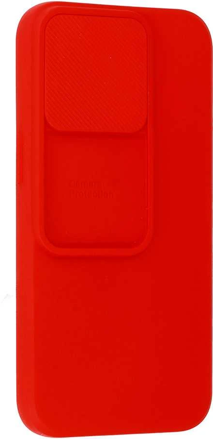 Fusion Accessories Topt Camshield Soft dėklas skirtas Apple iPhone 13 Pro Max Raudona